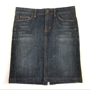 CITIZENS OF HUMANITY Novak Dark Wash  Pencil Skirt Jean Vintage Lightweight